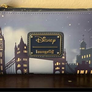 Peter Pan “Second Star” Loungefly Disney Wallet Blue